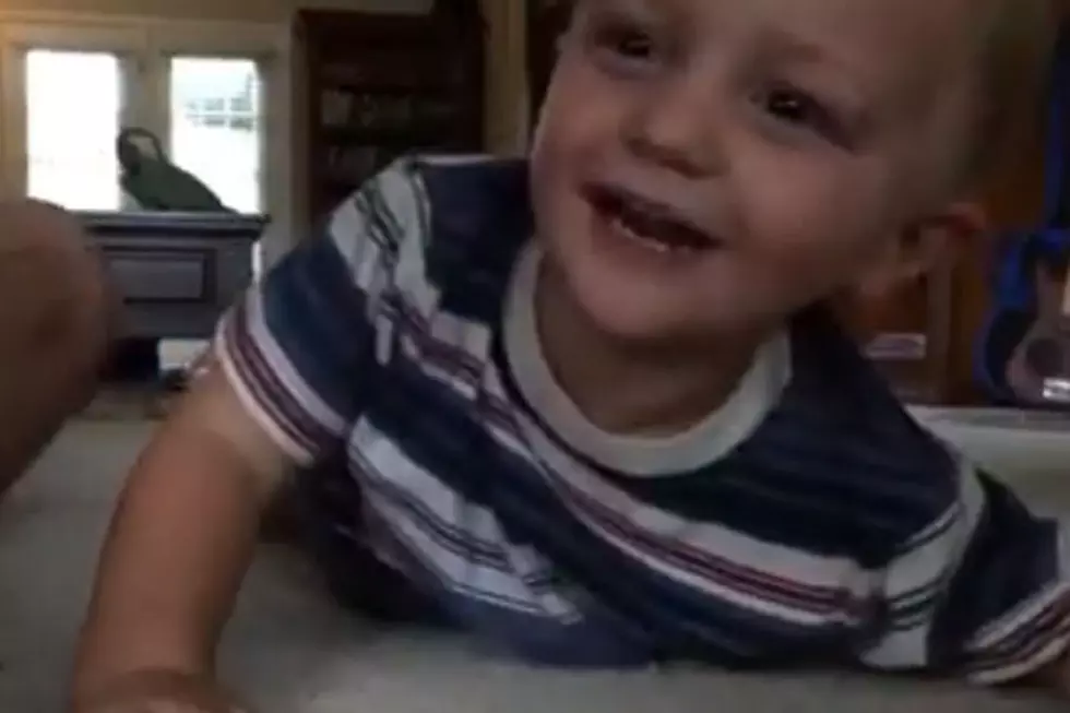 Watch Dad Use Adorable Son as Human Drum