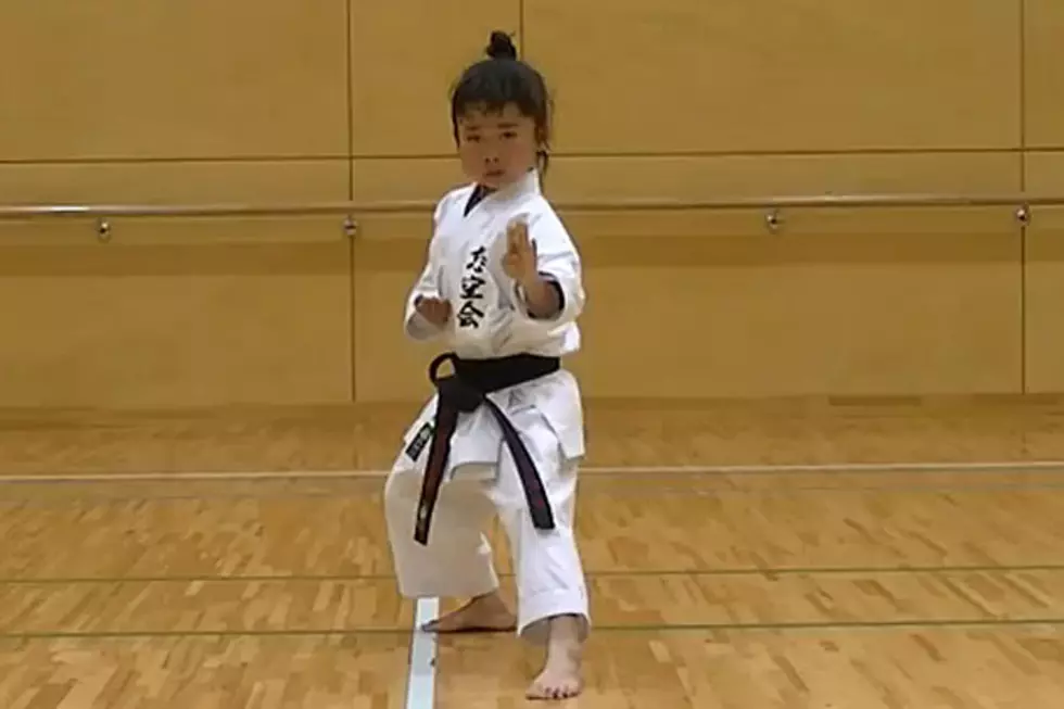 7-Year-Old Girl Shows She's the Real Karate Kid
