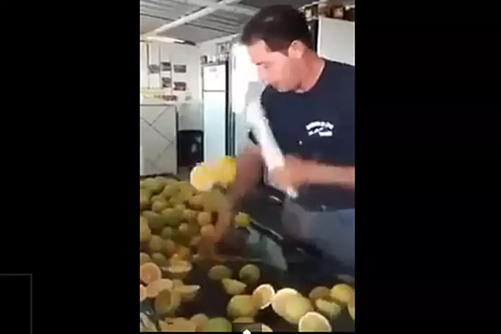 'Lemon Ninja' Cuts Fruit Like a Man on a Mission