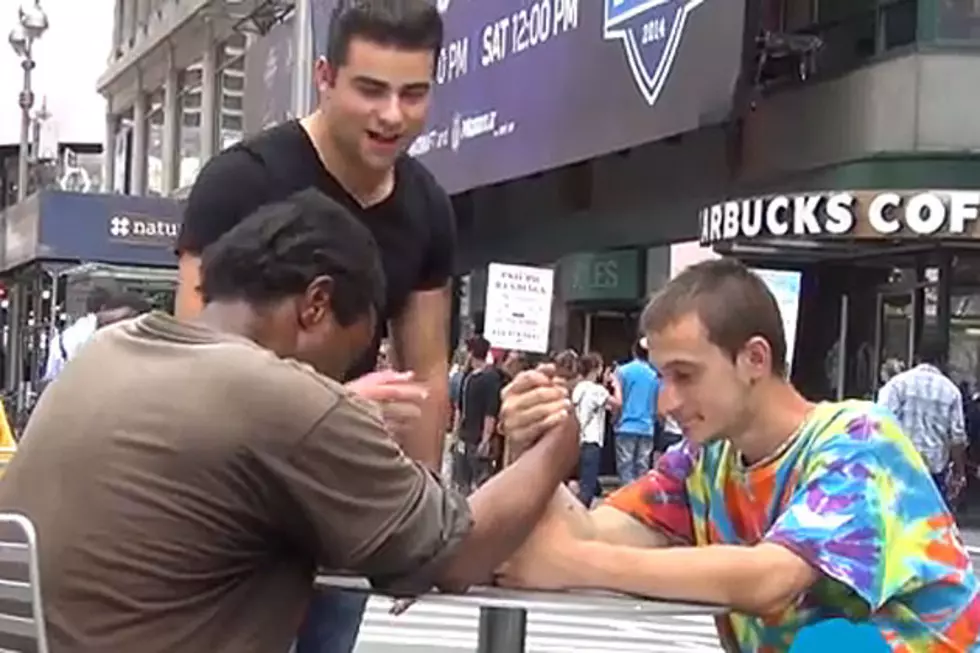 Making the Homeless Arm Wrestle for Cash - Classy or Trashy?