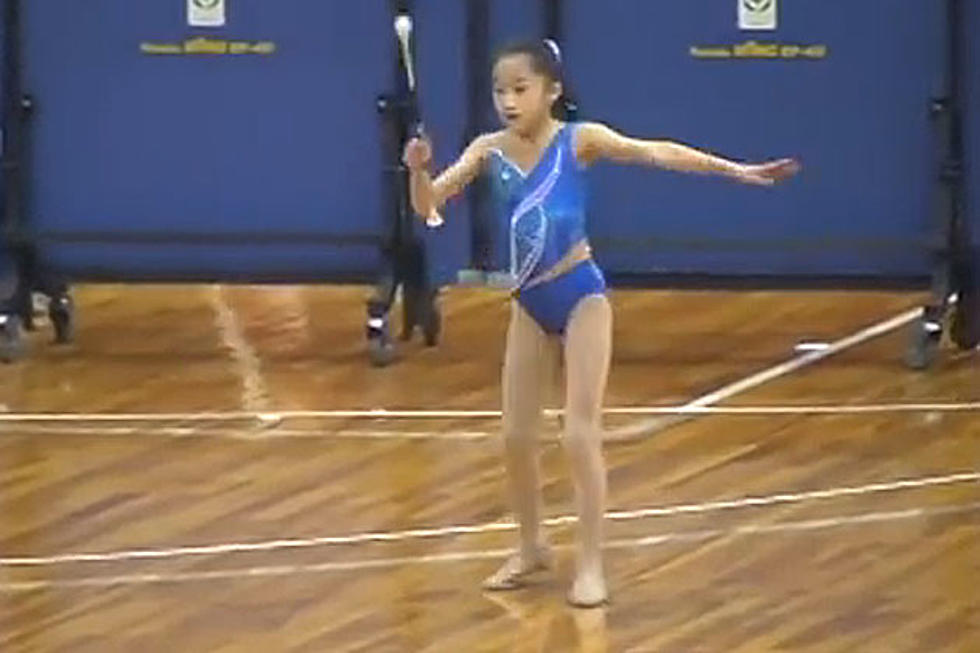 Girl’s Baton Twirling Skills Are Totally and Completely Insane