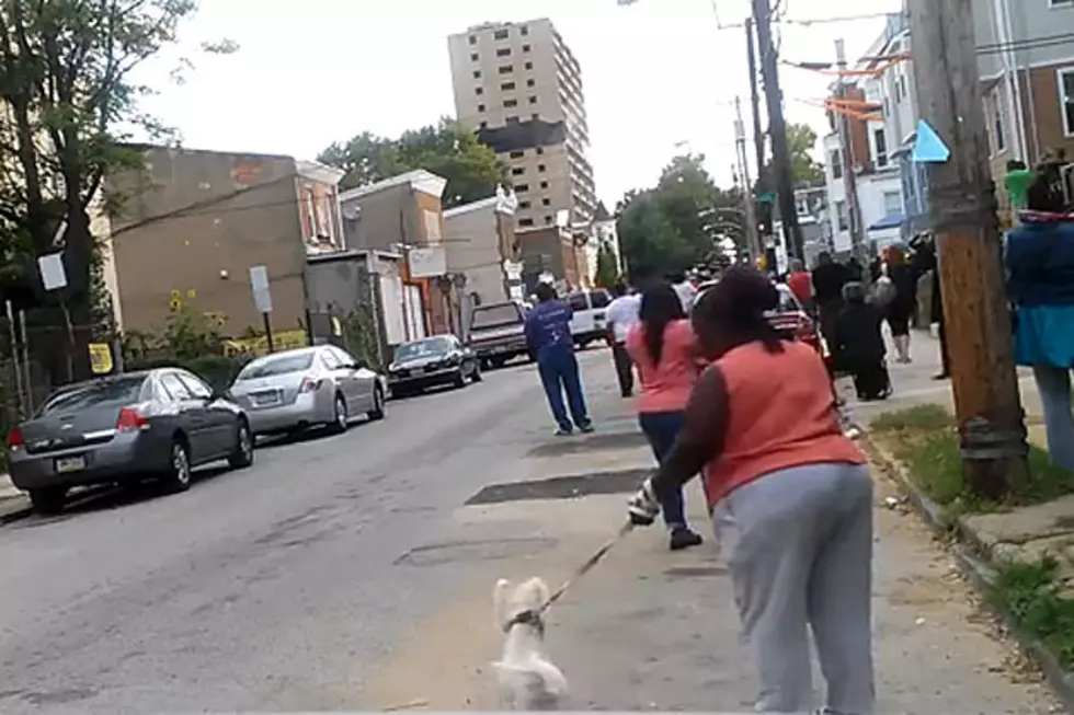 Frightened Dog Forces Woman to Miss Building Collapse