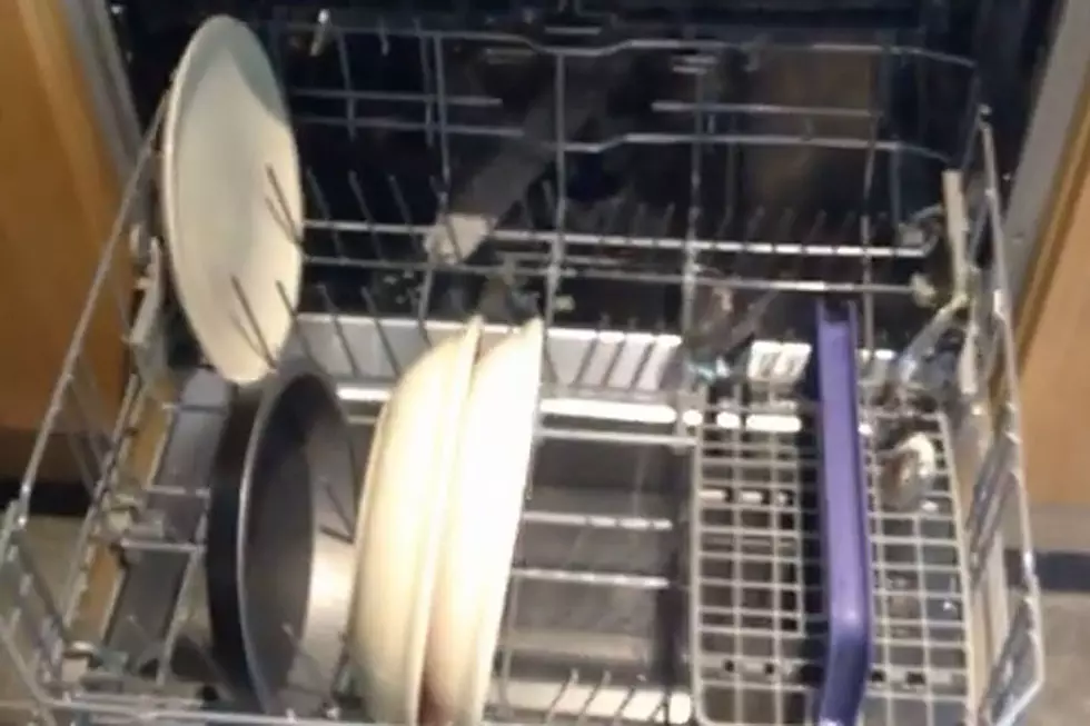 Dad Teaches Kids the Difficult Art of Loading Dishwasher