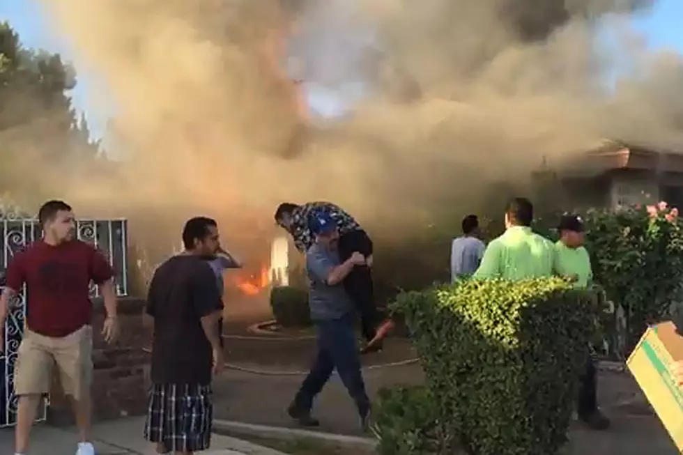 Unknown Hero Saves Sick Man From Burning House…And Then Vanishes