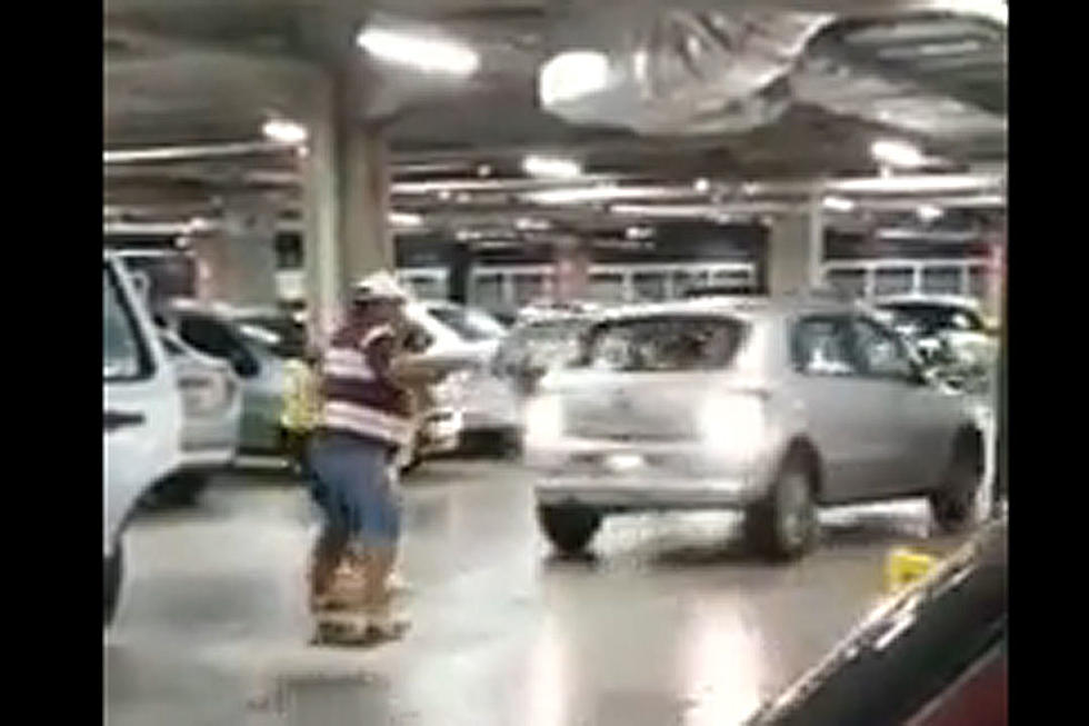 Wild Parking Spot Fight Features Spectacular (And Totally Unnecessary) Crash