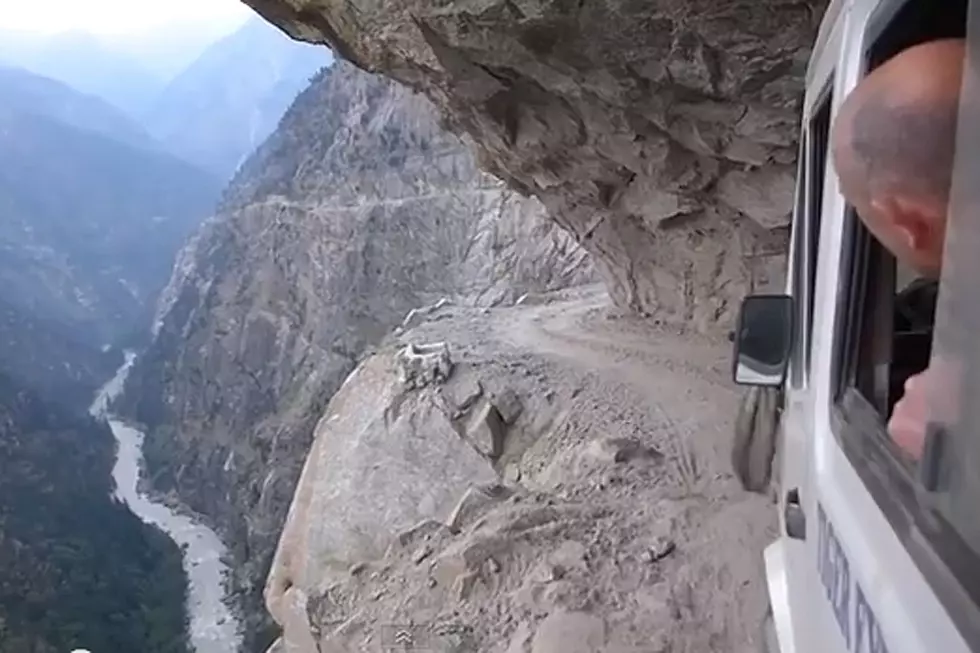 Terrifying Bus Ride in the Himalayas Will Freak. You. Out.