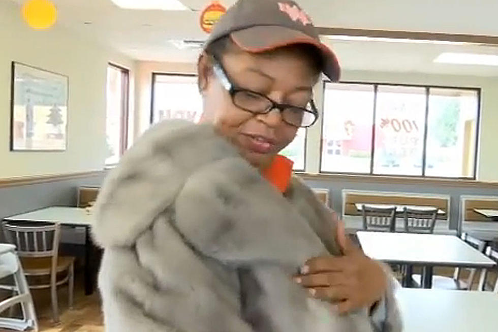 Generous Customer Gives Fast Food Worker $10,000 Mink Coat