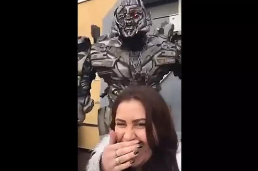 Megatron Rips Girl for Taking Selfie, Wins Our Undying Respect