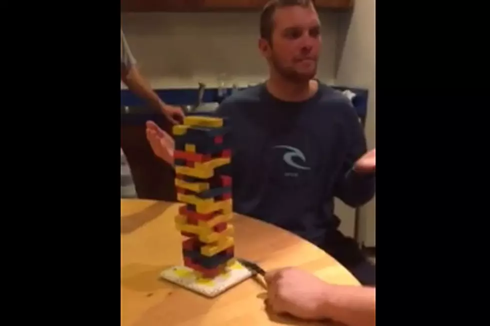 You'll Never Be Able to Pull Off This Jenga Knife Move