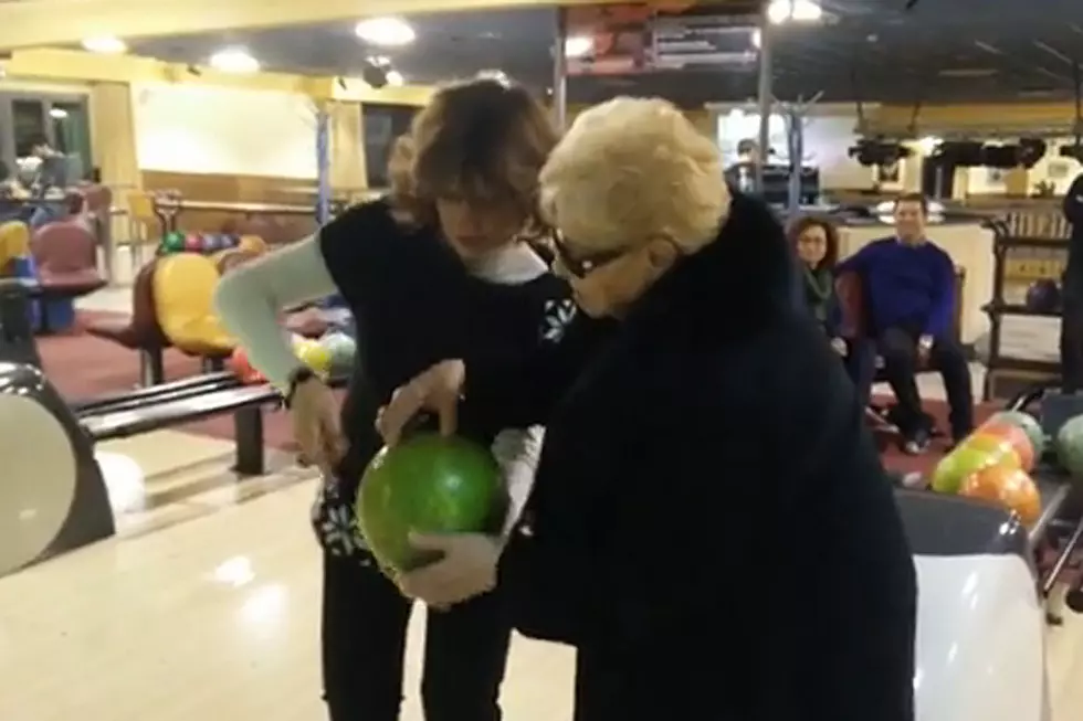 84-Year-Old’s First Time Bowling Could Not Possibly Go Any Better