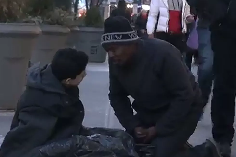 Homeless Freezing Child Social Experiment Will Open Your Eyes