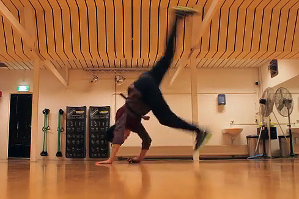Solving a Rubik’s Cube While Breakdancing…On Your Head [VIDEO]
