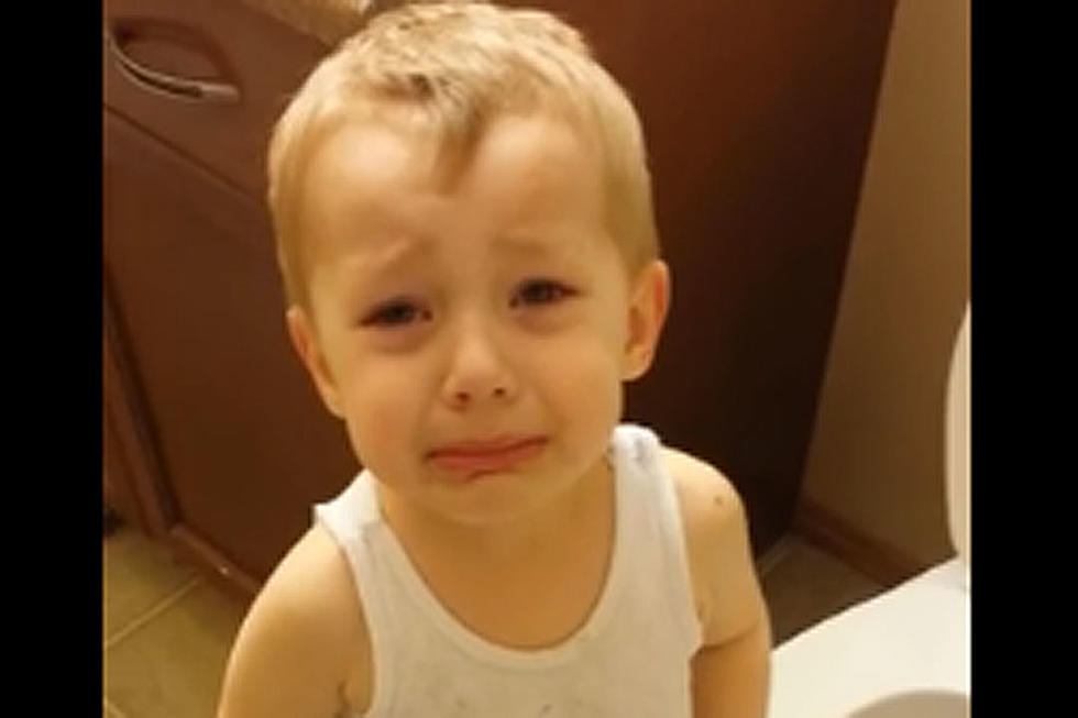 Boy Whose Goldfish Dies Can't Control the Tears -- Can You?