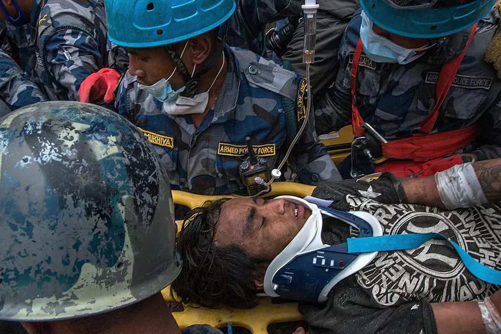 Teenage Boy Miraculously Pulled Alive From Nepal Earthquake Wreckage
