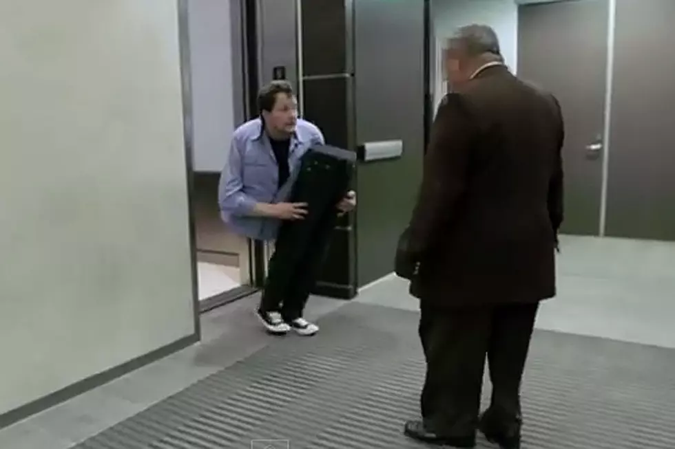 Magician’s Wild Cut-in-Half Elevator Prank Will Freak You Out