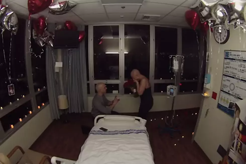 Watch Man Propose During Girlfriend’s Last Chemo Session