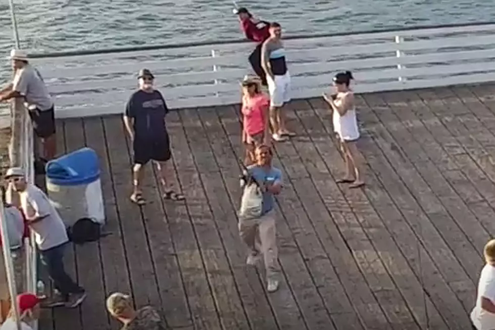 Fisherman Catches Drone
