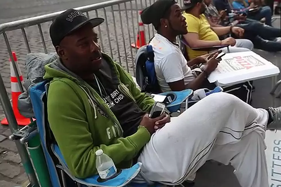 Watch Guys Wait in Line for a Living Earn More Than You