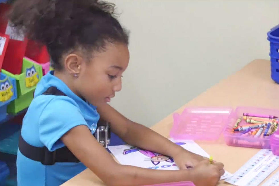 See Kindergartner's First Day of School Through Her Eyes