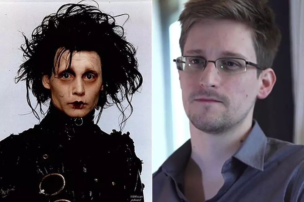 Troll Talks Edwards Scissorhands, Not Edward Snowden, On Live TV