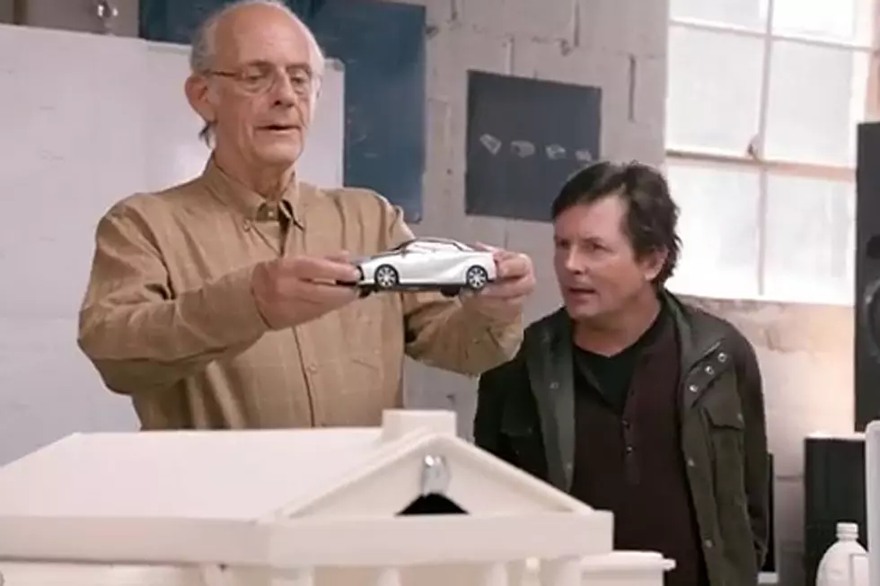 Michael J. Fox and Christopher Lloyd Reunite in ‘Back to the Future’ Toyota Ad
