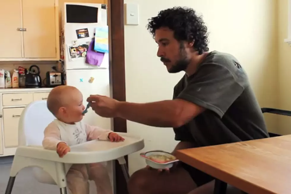 Dad Shows the Most Effective (And Unusual) Ways to Feed a Baby