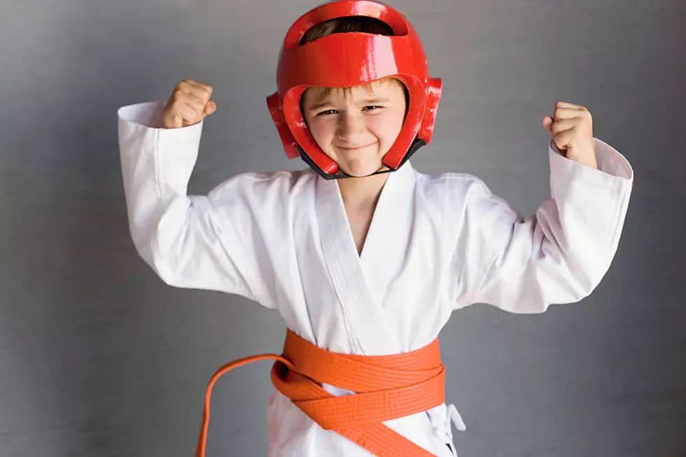 Fearless Karate Kid Picks on Instructor, Saves Helpless Girl