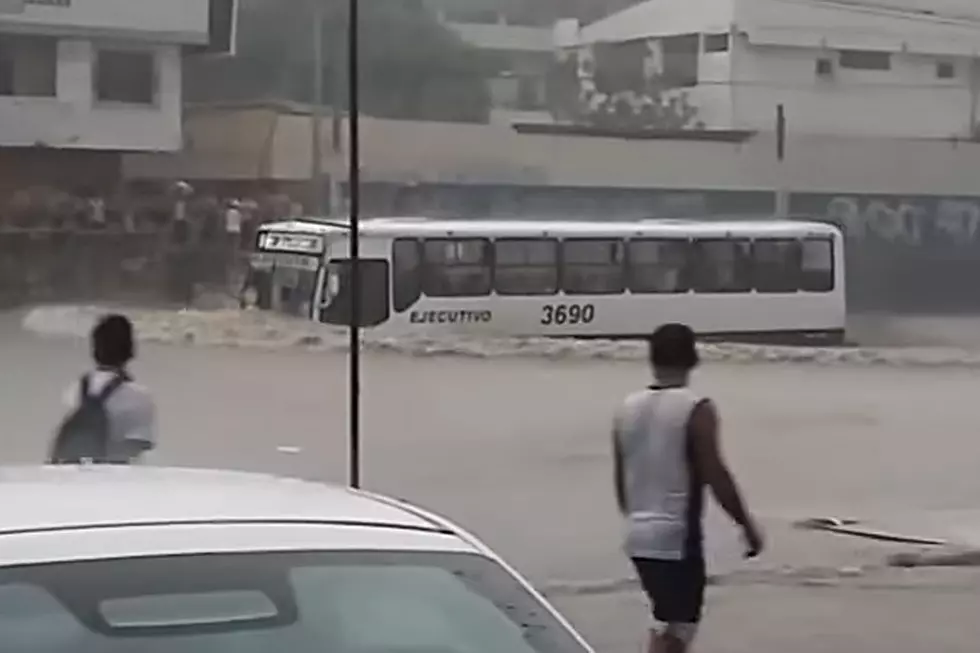 Biblically Monster Flooding Is No Match for This Gritty Bus