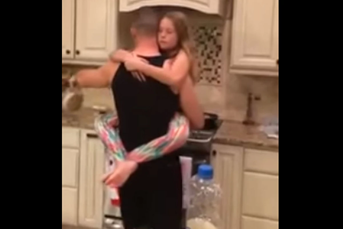 Dads Kitchen Dance With Daughter Is the Definition o