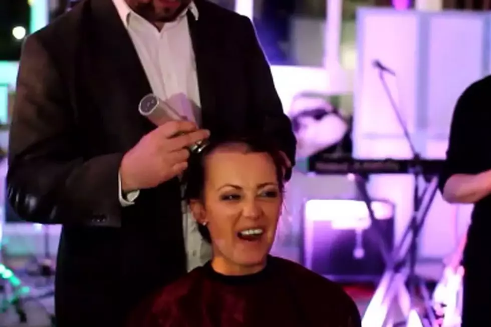Bride Shaves Head to Honor Husband With Terminal Cancer