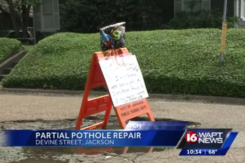 ‘Happy Birthday!’ Sign (Finally) Leads to Repaired Pothole