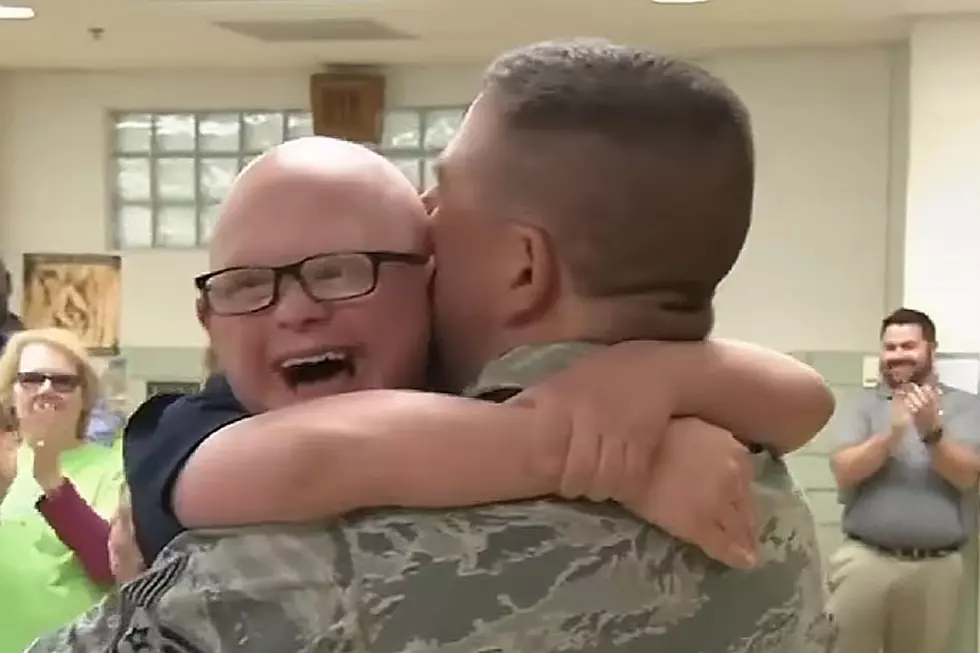 Watch Military Dad Surprise Son With Down Syndrome and Try Not to Cry