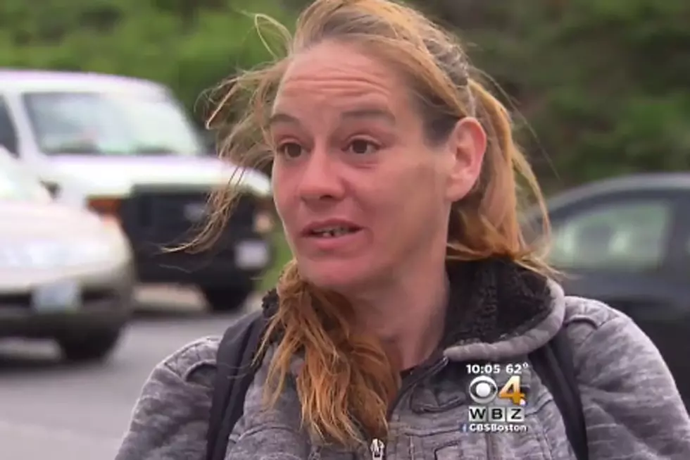 Caring State Trooper Shares Meal With Homeless Woman on Side of Road