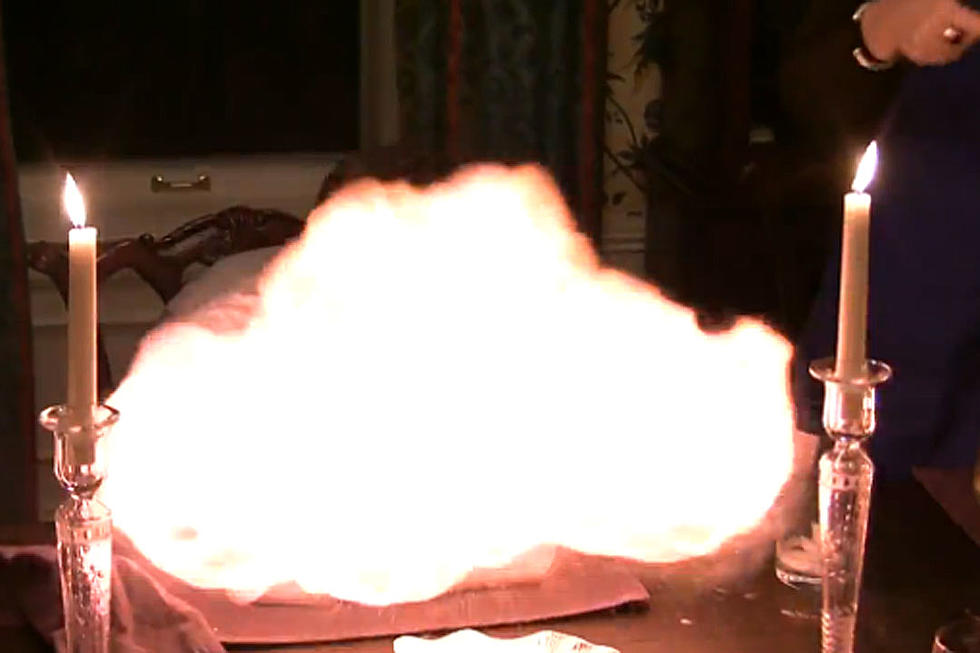Birthday Cake Candles Erupt Into Giant Ball of Flames