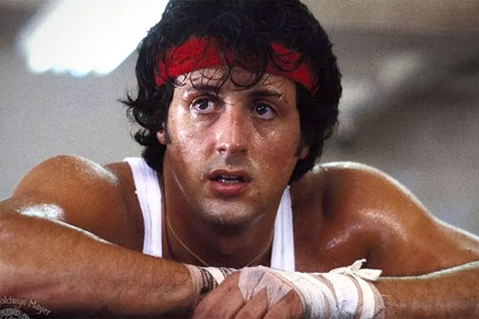 WATCH &#8211; Baby Balboa Trains Like He&#8217;s Fighting in Rocky 10, Stallone Reacts
