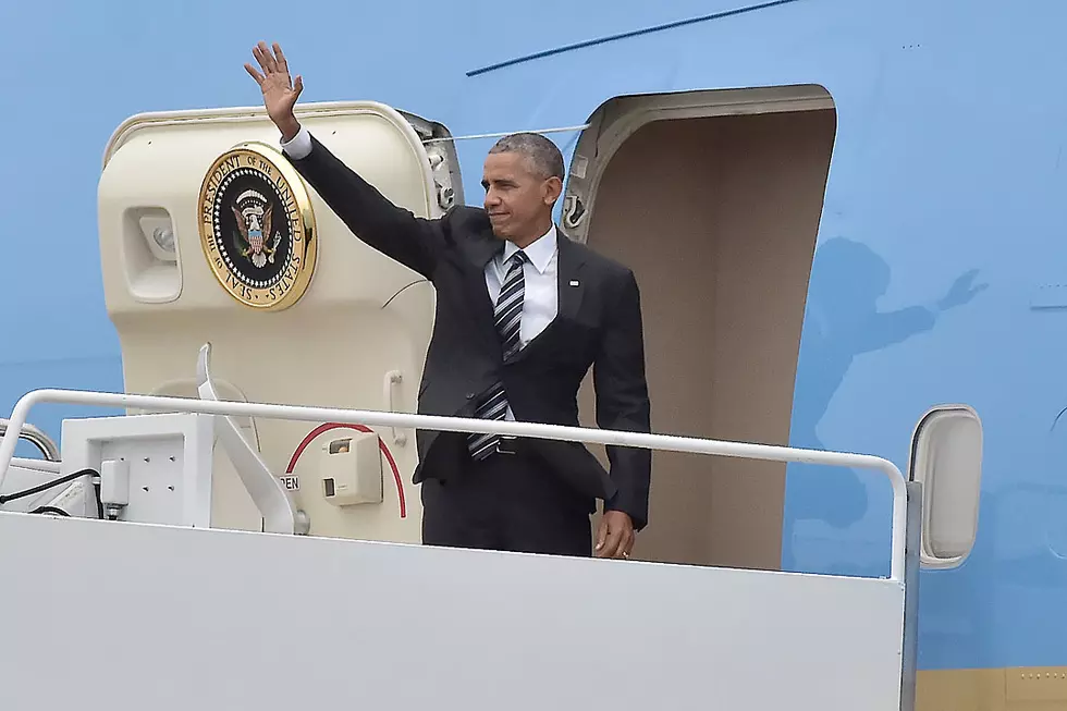 Guess Who Held Up President Obama's Plane?