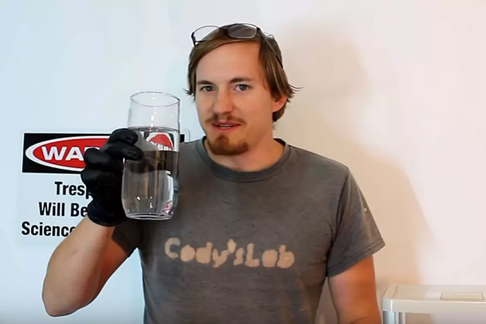 Watch a Totally Relaxed Guy Gulp Down a Glass of Cyanide