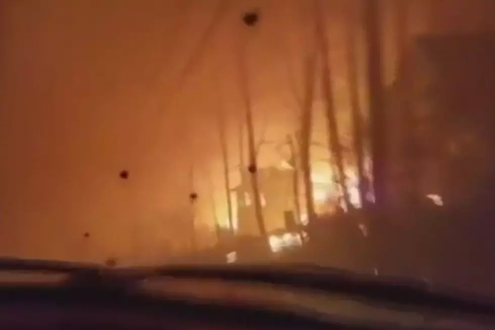 Tennessee Wildfires Footage