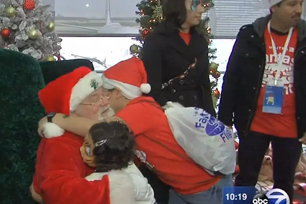 Cancer-Stricken Kids Whisked Away on ‘Flight’ to North Pole to Meet Santa Claus