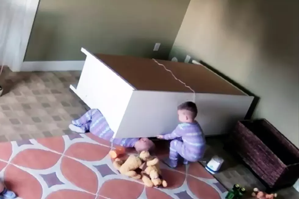 2-Year-Old Saves His Twin Brother Trapped Under a Fallen Dresser