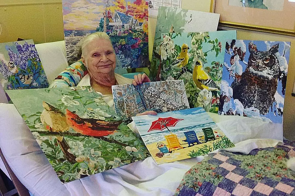 Grandmother Creates Beautiful Paintings During Long Hospital Stay