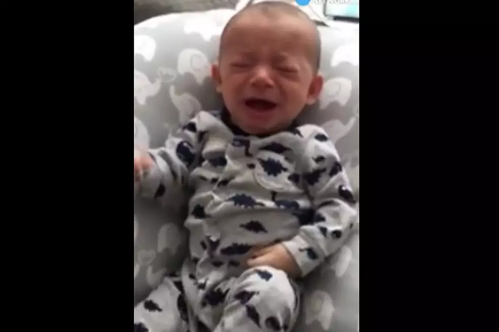 Crying Baby Stops Wailing When He Gets This Simple Item