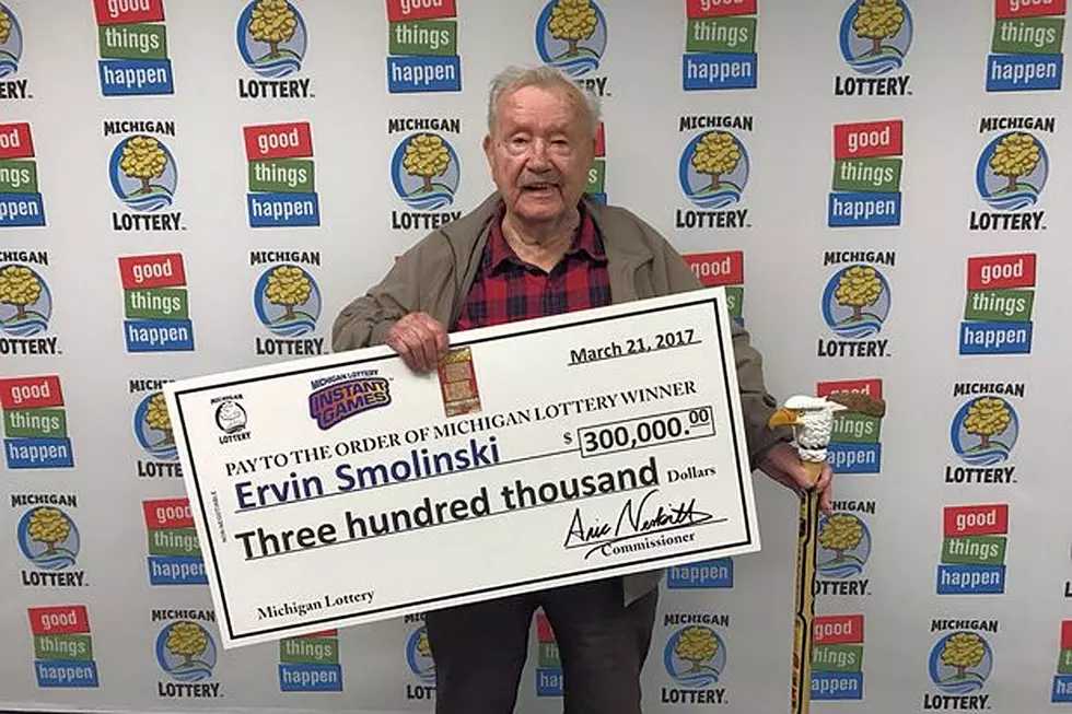 Lucky Man, 94, Wins $300,000 Lottery On His Birthday