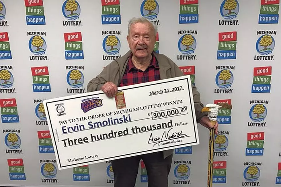 Lucky Man, 94, Wins $300,000 Lottery on His Birthday