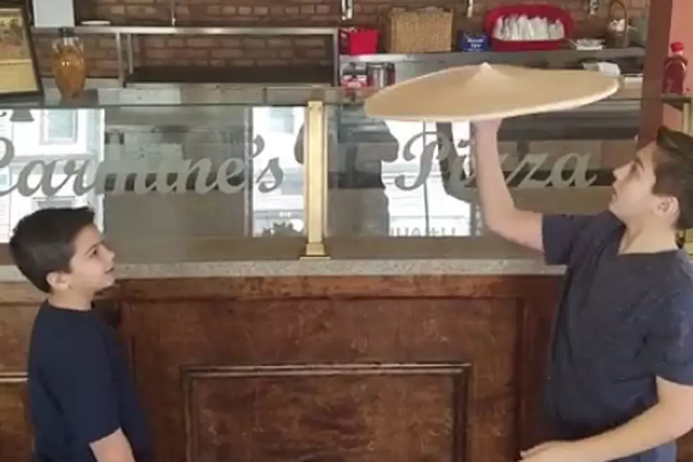 Brothers Expertly Toss Pizza Dough in Way You've Never Seen