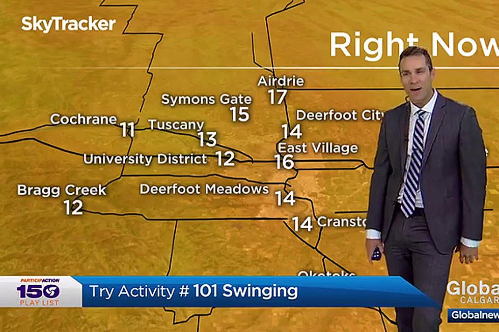 Befuddled Weatherman Has No Clue What 'Swinging' Means
