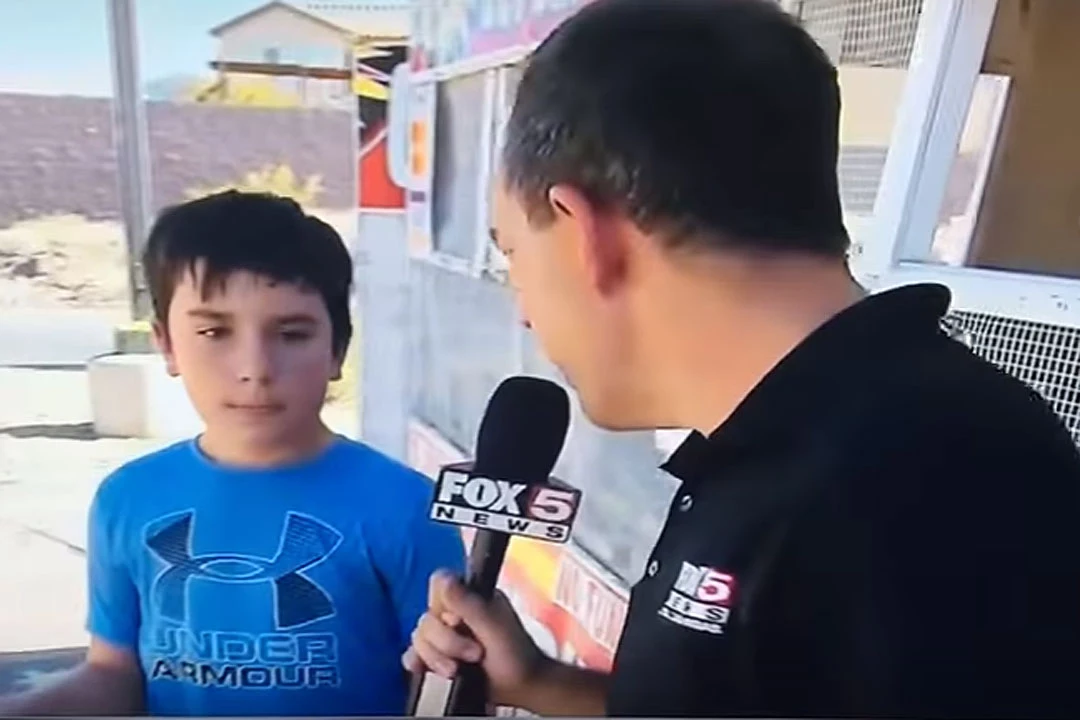 Smart Aleck Kid Mouths Off to Fireworks-Inquiring Reporter