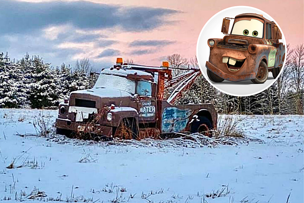 Abandoned Tow Truck Looks Exactly Like Mater From Disney's 'Cars'