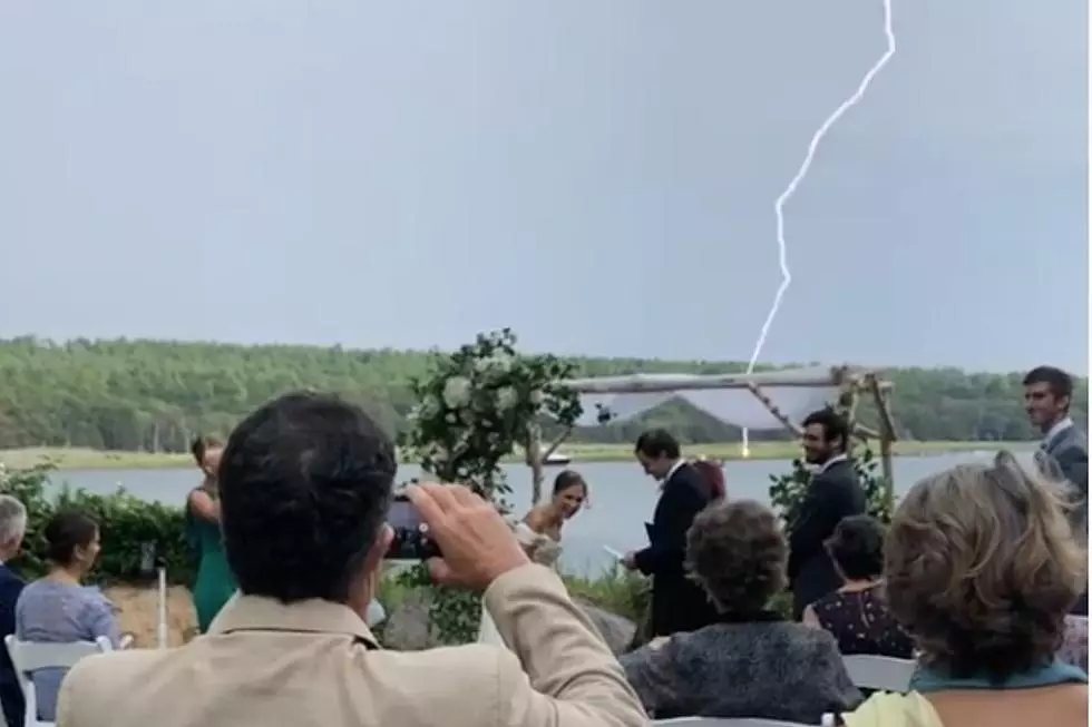 Groom's 2020 Mention Met With Shockingly Close Lightning Strike