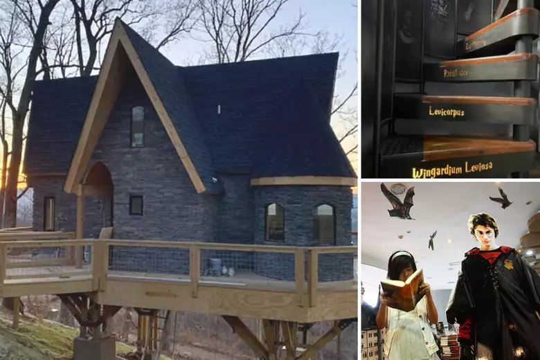 Stay in This Magical 'Harry Potter'-Themed Cabin in the Mountains